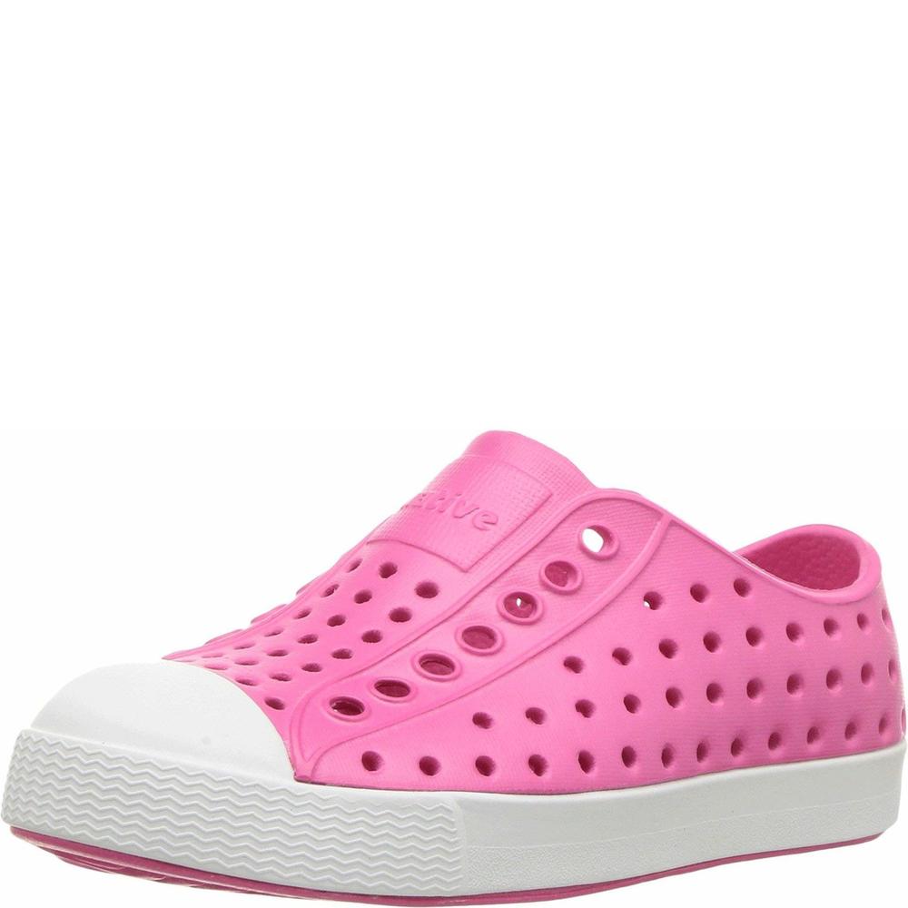 NATIVE SHOES, JEFFERSON CHILD, KIDS LIGHTWEIGHT SNEAKER, HOLLYWOOD PINK/SHE